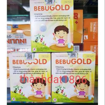 Cốm vi sinh Bebugold hộp 15 gói bebu gold
