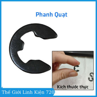 Phanh cánh quạt trục 8mm