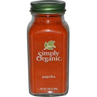 Bột ớt Paprika hữu cơ Simply Organic 84g