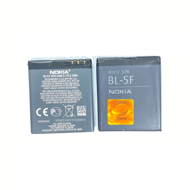 Pin nokia điện thoại bl-5f cho nokia n95 / e65 / n93i / 6290 / 6210 / 950 mah