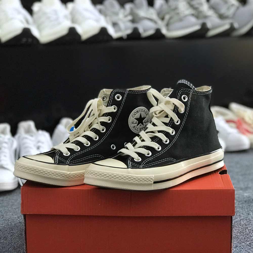 ( Full hộp, tag ) Giày Thể Thao Cao Cổ Nam Nữ Bản Đen Trắng, Giày Sneaker Mới Chất Liệu Tốt Bền Giày Nam Giày Nữ, Giày Sneaker Nam