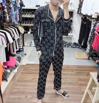💝 SIÊU PHẨM CHO CÁC MEN 💝Bộ Quần Áo Dài Tay Nam Bộ Pijama Bộ Đồ Ngủ Nam MZ21