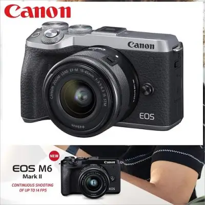 Canon EOS M6 Mark II + 15-45mm Lens (2)