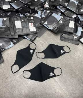 Combo 3 Khẩu trang ADIDAS cotton chống tia UV kháng khuẩn unisex nam nữ tái sử dụng