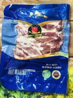 1Kg Thịt ba rọi xông khói