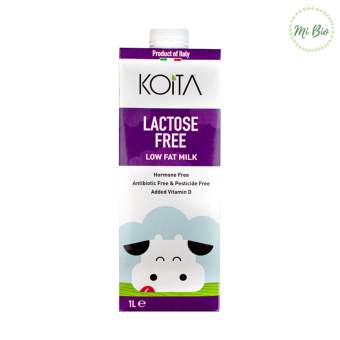 Sữa bò hữu cơ Lactose Free 200ml và 1L (Koita)