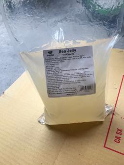 Trân châu 3q sea jelly trắng ăn liền 2kg
