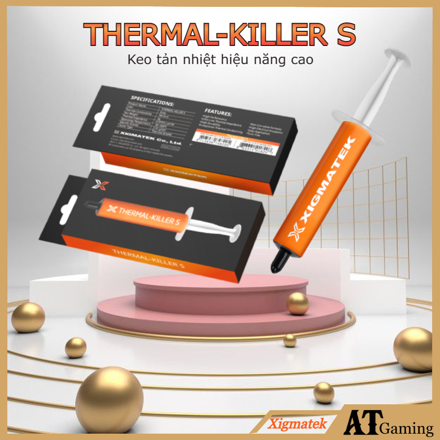 Keo tản nhiệt XIGMATEK THERMAL-KILLER S (EN48205) - Keo tản nhiệt hiệu năng cao