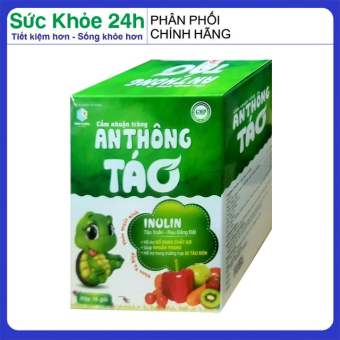 Cốm nhuận tràng An Táo Thông bổ sung chất xơ, nhuận tràng, hỗ trợ trường hợp bị táo bón  - Hộp 16 gói