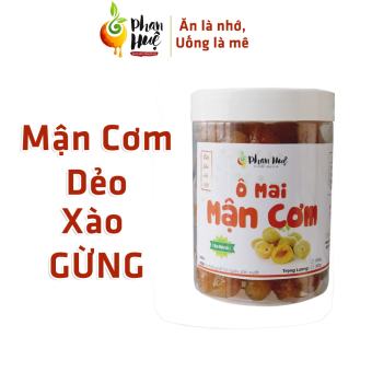 Ô mai xí muội mận cơm xào gừng Phan Huệ hộp 500g.Vị dẻo chua ngọt gừng. Đặc sản Hà Nội. Ăn là nhớ