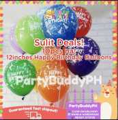 Happy Birthday Balloon King Star 10pcs sold by Partybuddyph