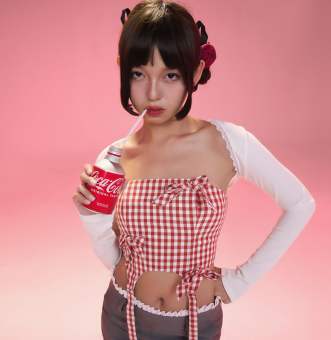 Áo khoác lửng cardigan Shebyshj màu trắng tay dài - Cropped Cardigan