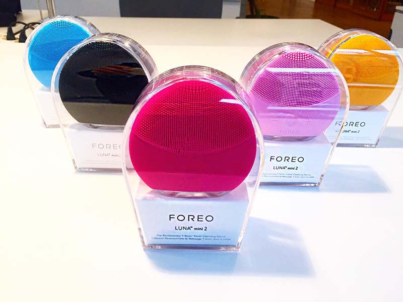 Máy rửa mặt foreo luna mini chính h.ãng máy rửa mặt massage da mặt silicon kháng khuẩn- máy làm sạch da mặt tẩy trang thu nhỏ lỗ chân lôngsạch mụn hết nhờntẩy ra chết phù hợp mọi loại da mặt