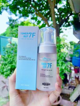 Toner bọt 7F Morena Huyền Phi chính hãng - Nước hoa hồng tạo bọt 7F Huyền Phi