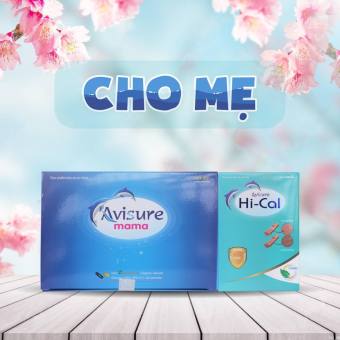 Combo Avisure Mama và Avisure Hi-cal Bổ sung DHA, EPA, Canxi, Vitamin và khoáng chất cần thiết cho phụ nữ trước trong và sau khi mang thai