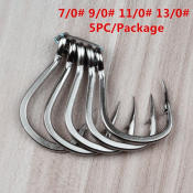 Gloryworld Stainless Steel Fish Hook for Big Game Fishing
