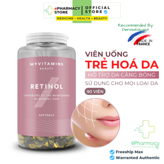 Viên Uống MyVitamins 90 viên [Biotin, Collagen, Retinol] - Dinh Dưỡng Cho Tóc, Da Và Móng