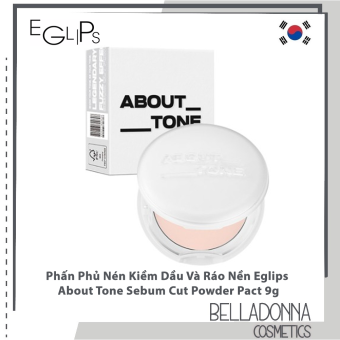 Phấn Phủ Kiềm Dầu, Siêu Mịn Eglips Sebum Cut Powder Pact 8g