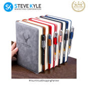 Super Thick A5 Notebook with Soft Leather Cover