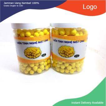 2HŨ VIÊN TINH BỘT NGHỆ MẬT ONG RỪNG CÓ TEM BẢO HÀNH