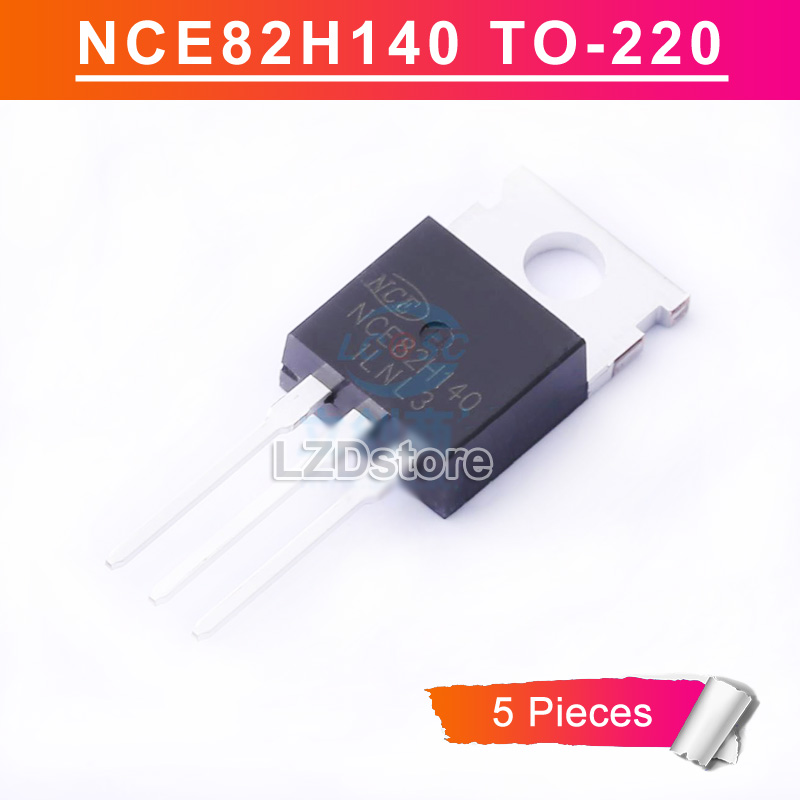 5 Chiếc Bóng Bán Dẫn MOSFET Công Suất Kênh N NCE82H140 TO-220 NCE 82H140 TO220 82V/140A IC Chính Hãn