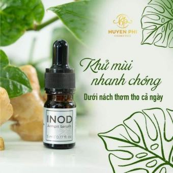 Combo 2 serum trị hôi nách INOD Huyền Phi 5ml triệt sạch hôi nách, hôi chân