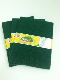 Cước xanh chùi nồi, cước chà xoong hiệu Samran