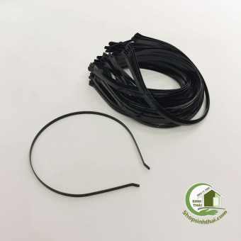 Bờm cài tóc bằng kẽm màu đen