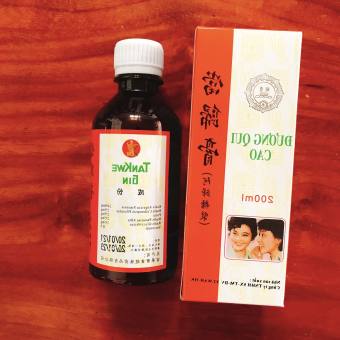 ĐƯƠNG QUY CAO – TANKWE GIN SIRO. B.ổ khí h.uyết, thiếu máu, h.uyết áp thấp, kém ăn. Những hư chứng mà Tây Y xét nghiệm không ra, nguyên nhân do thiếu khí h.uyết trầm trọng mà dễ bị Tây y chẩn đoán nhầm thành thần k.inh,  điên...