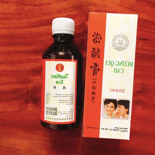 Tankwe Gin SIRO BỔ MÁU ĐƯƠNG QUY TỬU