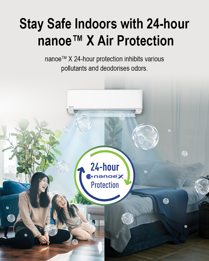 Panasonic X-Premium R32 System 1 Aircon with nanoe™X (5 Ticks) · v2