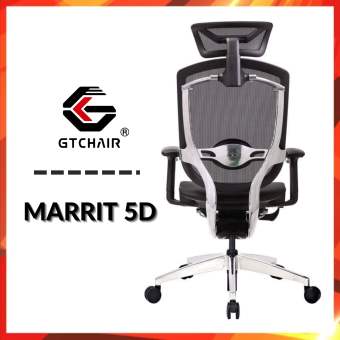 Ghế Công Thái Học Văn Phòng Chân Xoay Bảo Vệ Cột Sống Lưới GT chair Dvary MerritX Tay 5D Chính Hãng