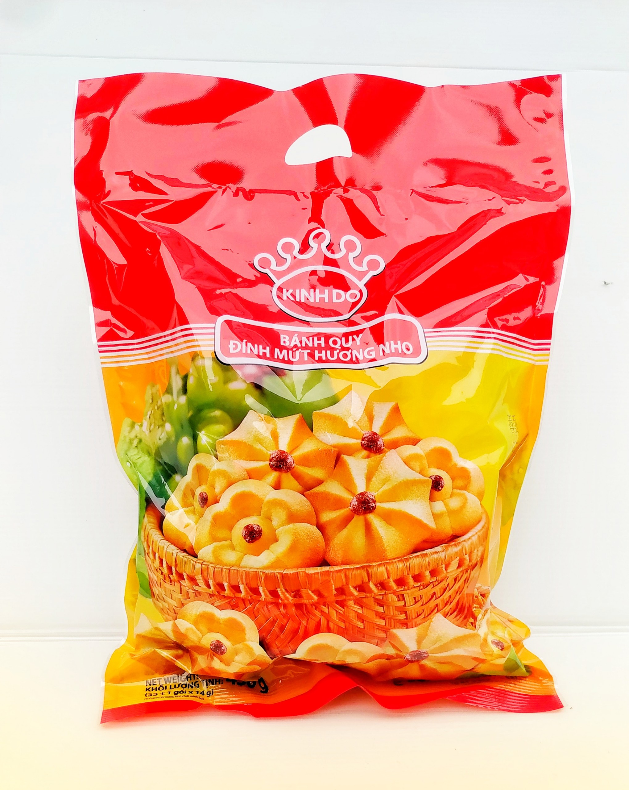 Bánh quy bơ nho kinh đô gói 450g
