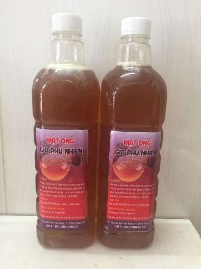 Mật ong nguyên chất 1 lít Mật ong rừng tràm Gia Lai