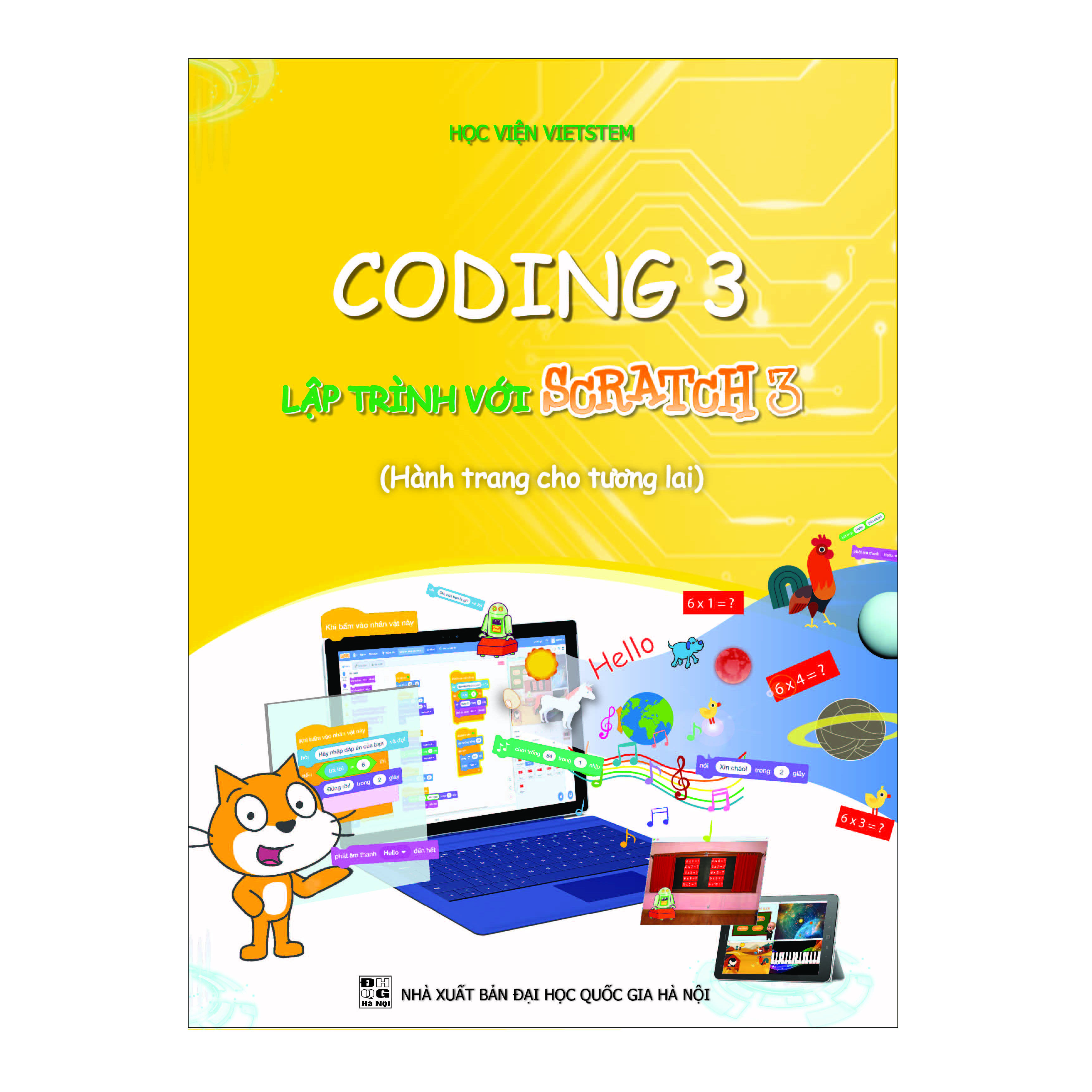 Sách coding 3 lập trình với scratch 3