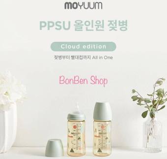 BÌNH SỮA MOYUUM CLOUD/ BÌNH SỮA MOYUUM MÂY CHÍNH HÃNG SIZE 170ML 270ML