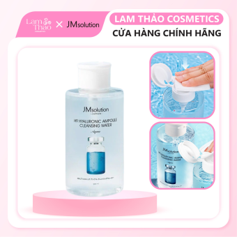 Nước Tẩy Trang JMsolution H9 Japan H9 Hyaluronic Ampoule Cleansing Water