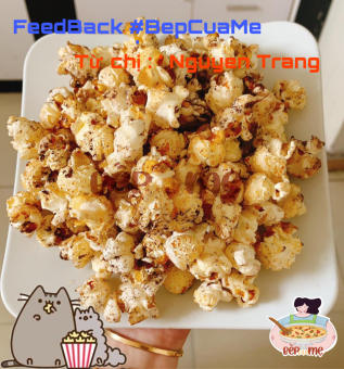 Bắp rang bơ Bếp Của Mẹ Onici nguyên liệu làm bắp rang bơ loại 1 thơm ngon tại nhà