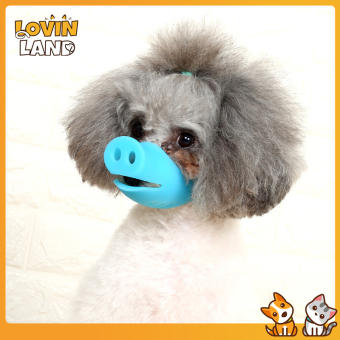 Lovinland Bịt Miệng Cho Chó Lợn Thú Cưng Rọ Mõm Chó Mềm Bịt Miệng Cho Chó Nhai Chống Sủa Chống Cắn Mặt Nạ Cho Chó Nút Chặn Tiếng Sủa Đồ Dùng Cho Chó
