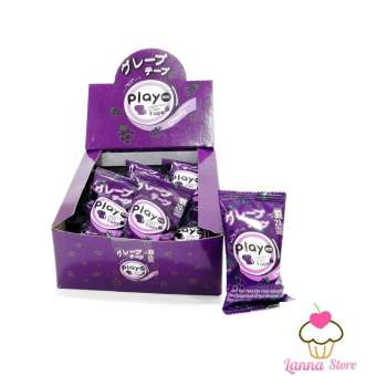 Kẹo Cuộn Play Dạng Gói Vị Nho - Thái Lan