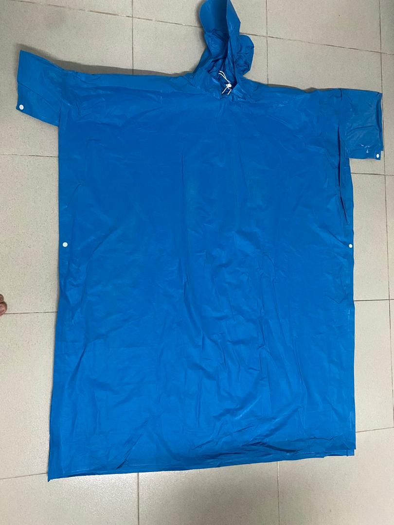 Áo mưa vải nhựa xẻ tà cánh dơi 1m2 hàng cao cấp nhiều màu