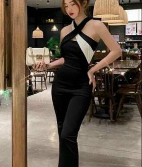 JUM CỔ YẾM PHỐI TRẮNG ( CÓ MÚT ) THIẾT KẾ SANG TRỌNG PHONG CÁCH HIỆN ĐẠI QCS