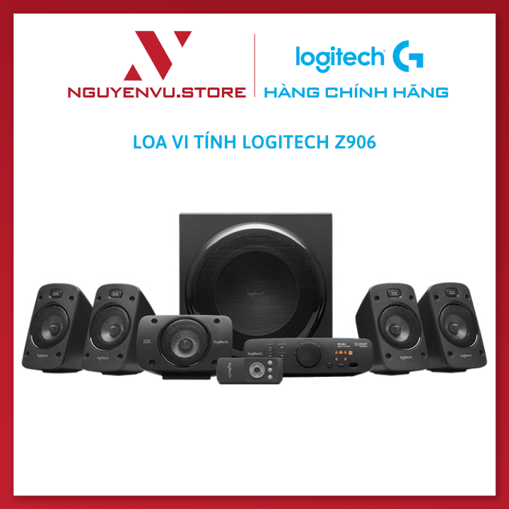 Loa Vi Tính Logitech Z906 5.1 - Hàng Chính Hãng