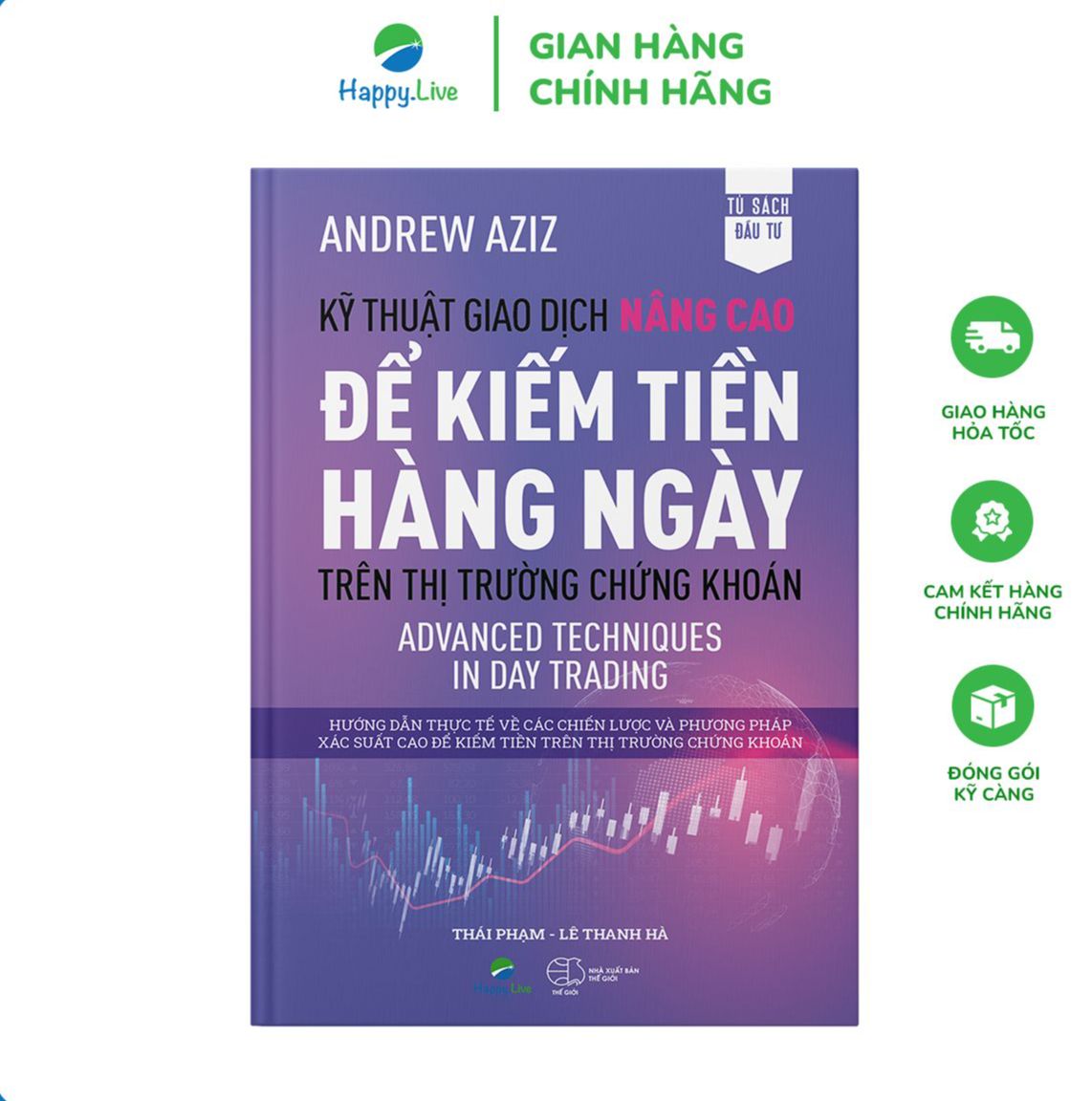 Sách - Kỹ thuật giao dịch Nâng Cao để kiếm tiền hàng ngày trên thị trường chứng khoán