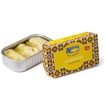 Cá tuyết Codfish đóng hộp nhập khẩu USA : 120g