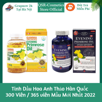 Tinh Dầu Hoa Anh Thảo Hàn Quốc 300 Viên Mẫu Mới Nhất