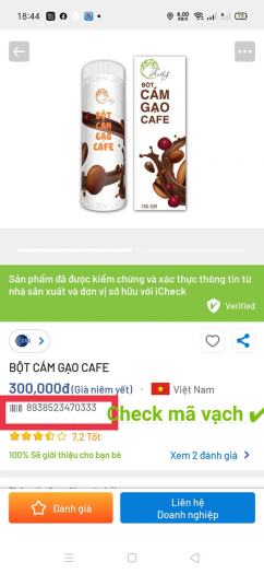 Chính hãng Anthy Date 2023) Bột Cám Gạo Cafe ANTHY 150gram (cám gạo cà phê Anthy