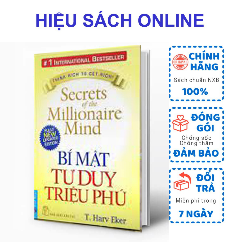 Sách - Bí Mật Tư Duy Triệu Phú - Tặng kèm bookmark