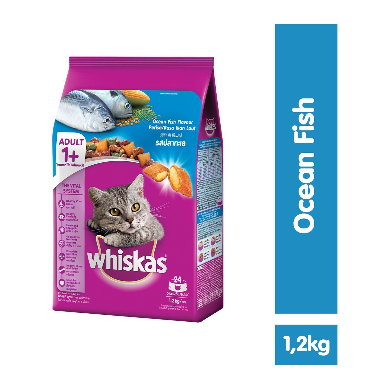 whiskas pouch ocean fish