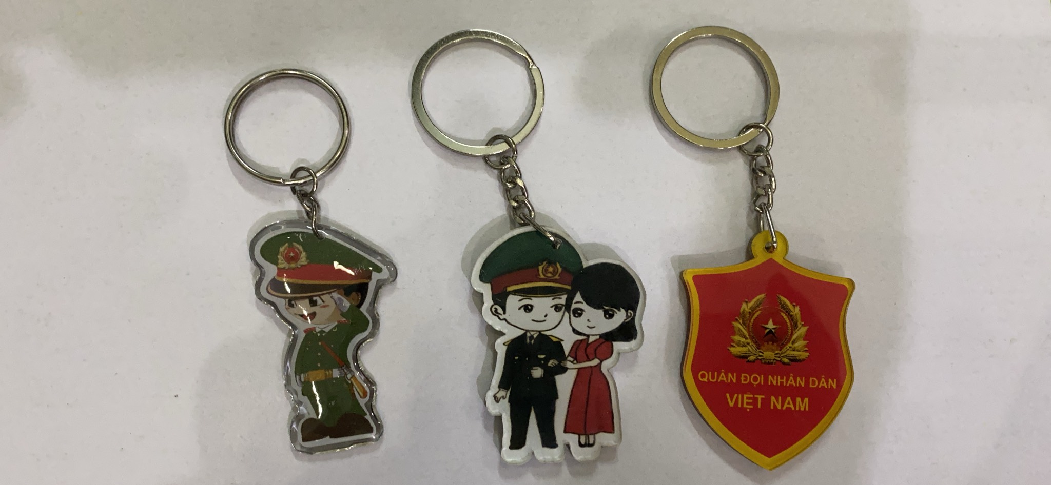 Móc khóa dáng army Việt Nam